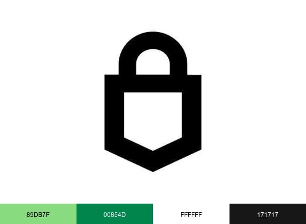 Trezor brand color palette