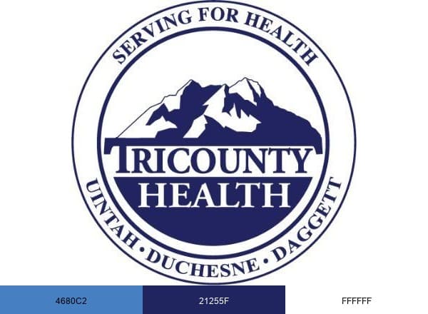 TriCounty Health Department brand color palette