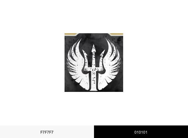 Trident Military Cigars brand color palette