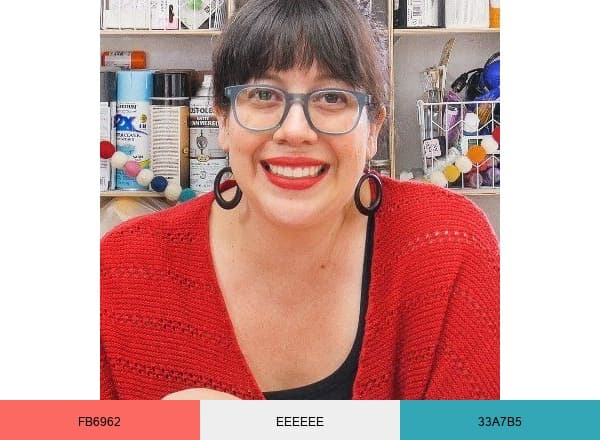 Vanessa brand color palette