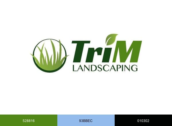 Trim Landscaping LLC brand color palette