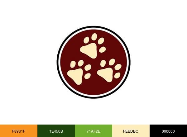 Tripawds brand color palette