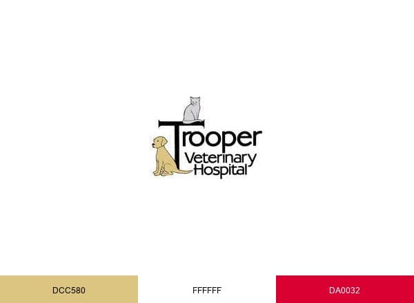 Trooper Vet brand color palette
