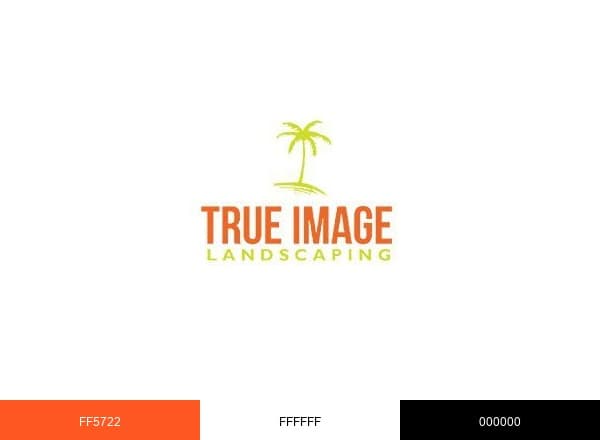True Image Landscaping brand color palette