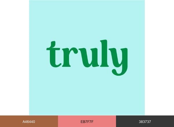 Truly Dental brand color palette