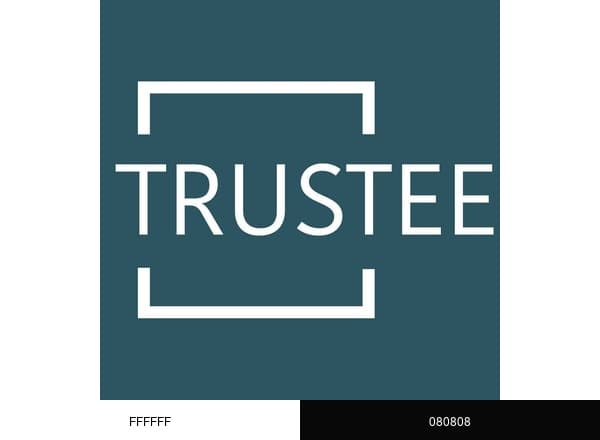 Trustee Services brand color palette