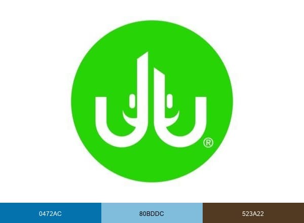 TruuBlue brand color palette