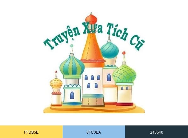 Truyện Xưa Tích Cũ brand color palette