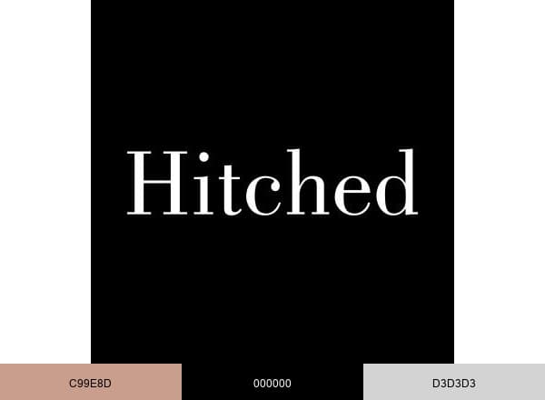Hitched brand color palette