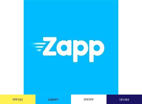 Zapp brand color palette