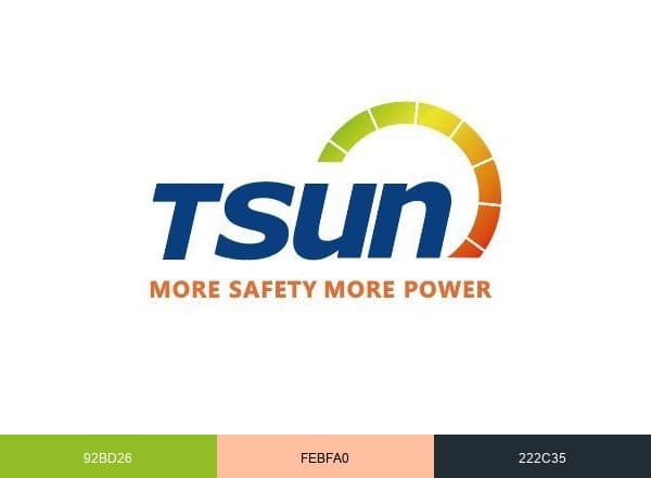 TSUNESS brand color palette