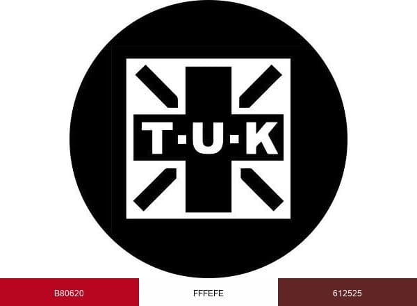 TUK SHOES brand color palette