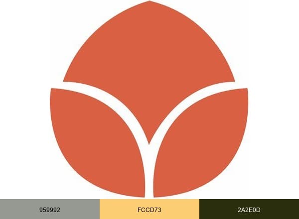 Tulip Time Festival brand color palette