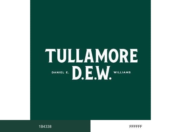 Tullamore D.E.W. brand color palette