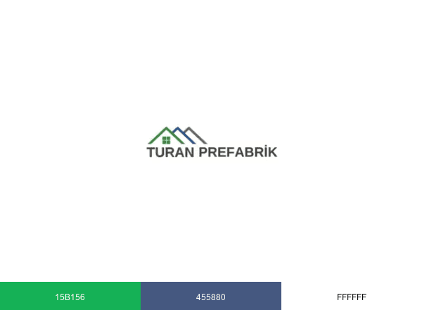 Turan Prefabrik brand color palette