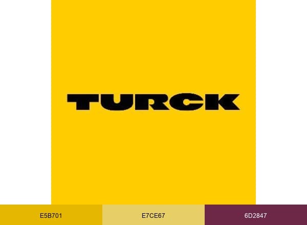TURCK brand color palette