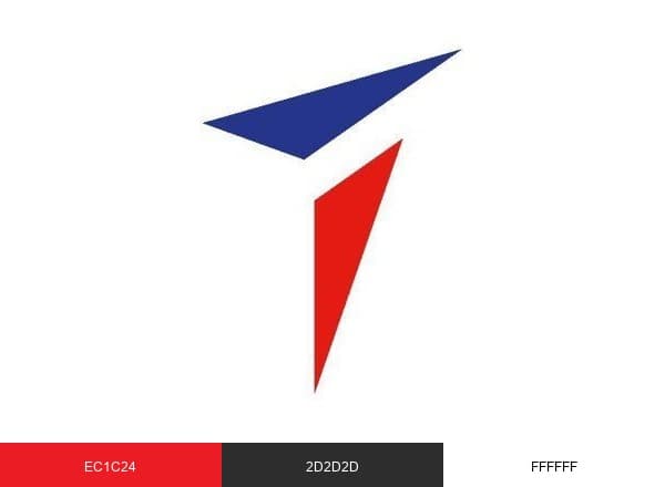 Türk Havacılık Uzay Sanayii brand color palette
