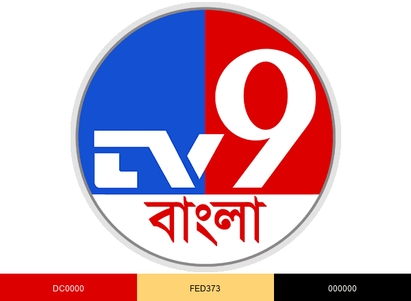 TV9 Bangla brand color palette