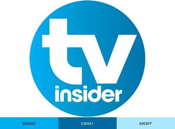 TV Insider brand color palette