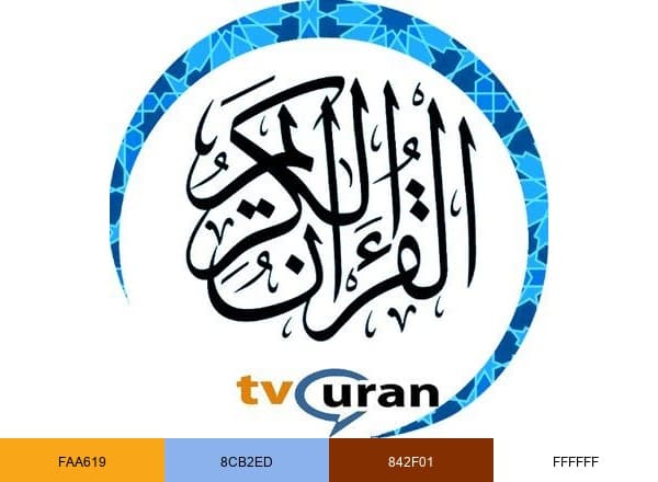 Tvquran brand color palette