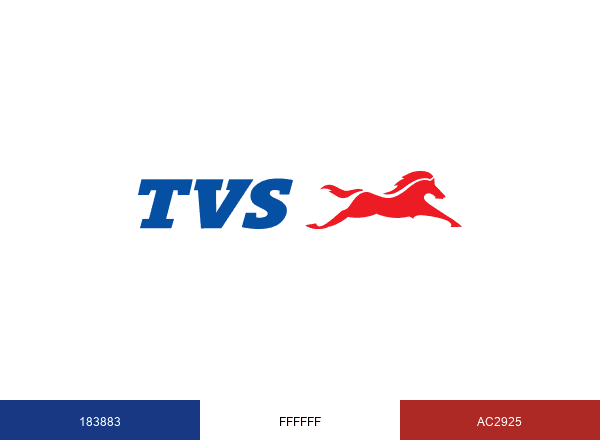TVS Motor Company brand color palette