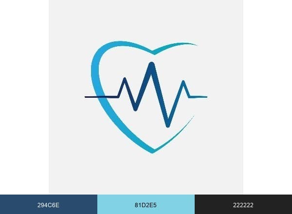 The Wellness Company brand color palette