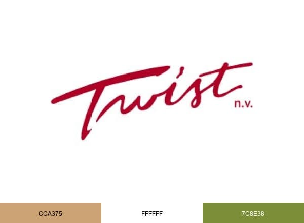 Twist NV brand color palette
