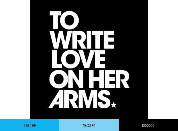 TWLOHA brand color palette