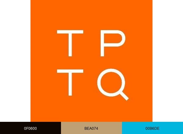 Typotheque brand color palette