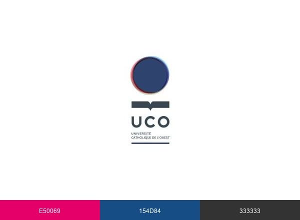 Université Catholique de l'Ouest brand color palette