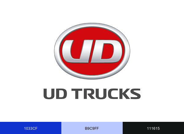 UD Trucks brand color palette