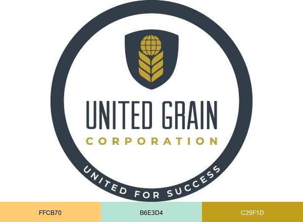 United Grain brand color palette