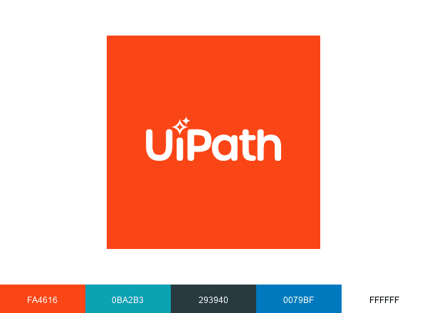 UiPath brand color palette