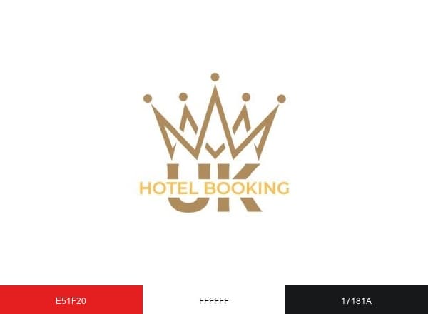 UK Hotel Booking brand color palette