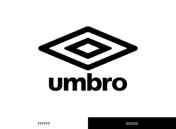 Umbro Italia brand color palette