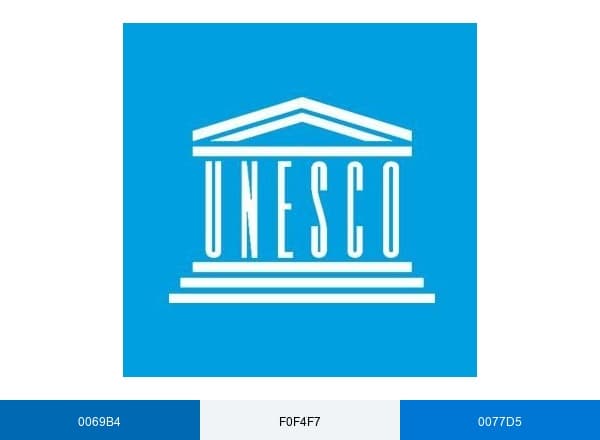 UNESCO ️ #Education #Sciences #Culture 🇺🇳 brand color palette