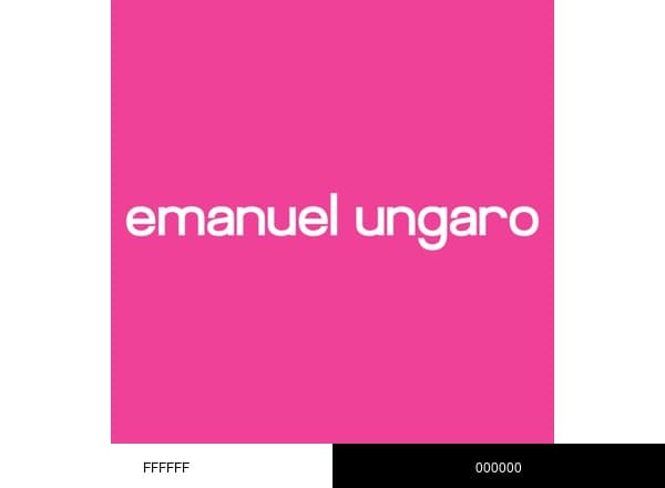 Emanuel Ungaro brand color palette
