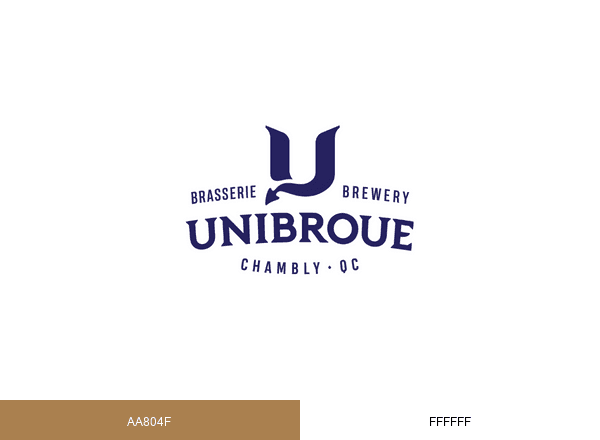 Unibroue brand color palette