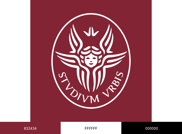 Sapienza Università di Roma brand color palette