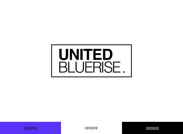 UNITED BLUERISE brand color palette