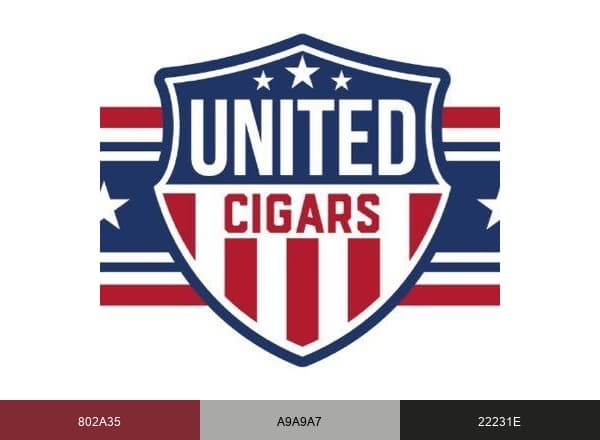 United Cigar Group brand color palette