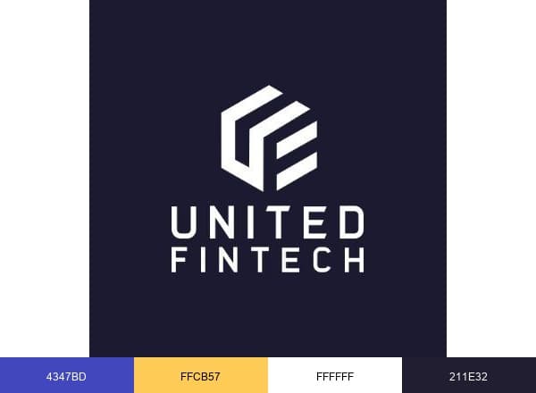United Fintech brand color palette
