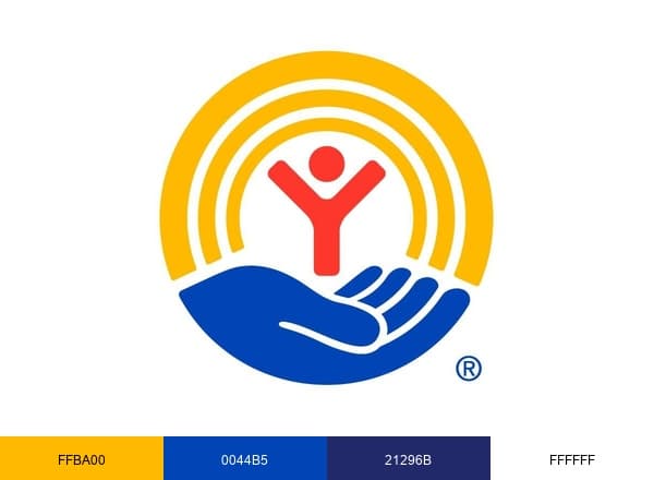 United Way brand color palette