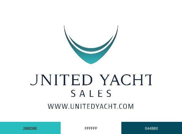 United Yacht Sales brand color palette