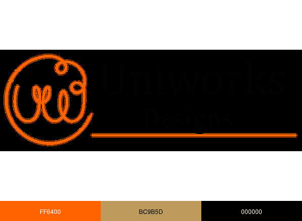 Uniworks Designs Pvt Ltd brand color palette
