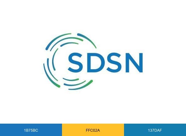 SDSN brand color palette