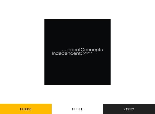 Independent Concepts brand color palette