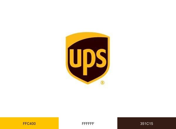 UPS brand color palette