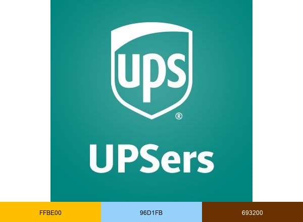 UPSers brand color palette