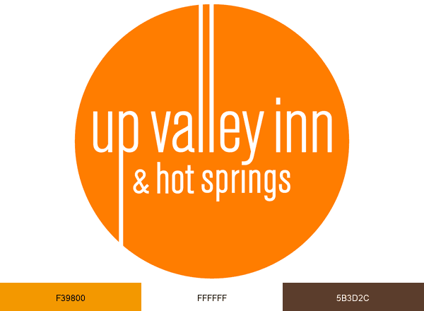 UpValley Inn brand color palette